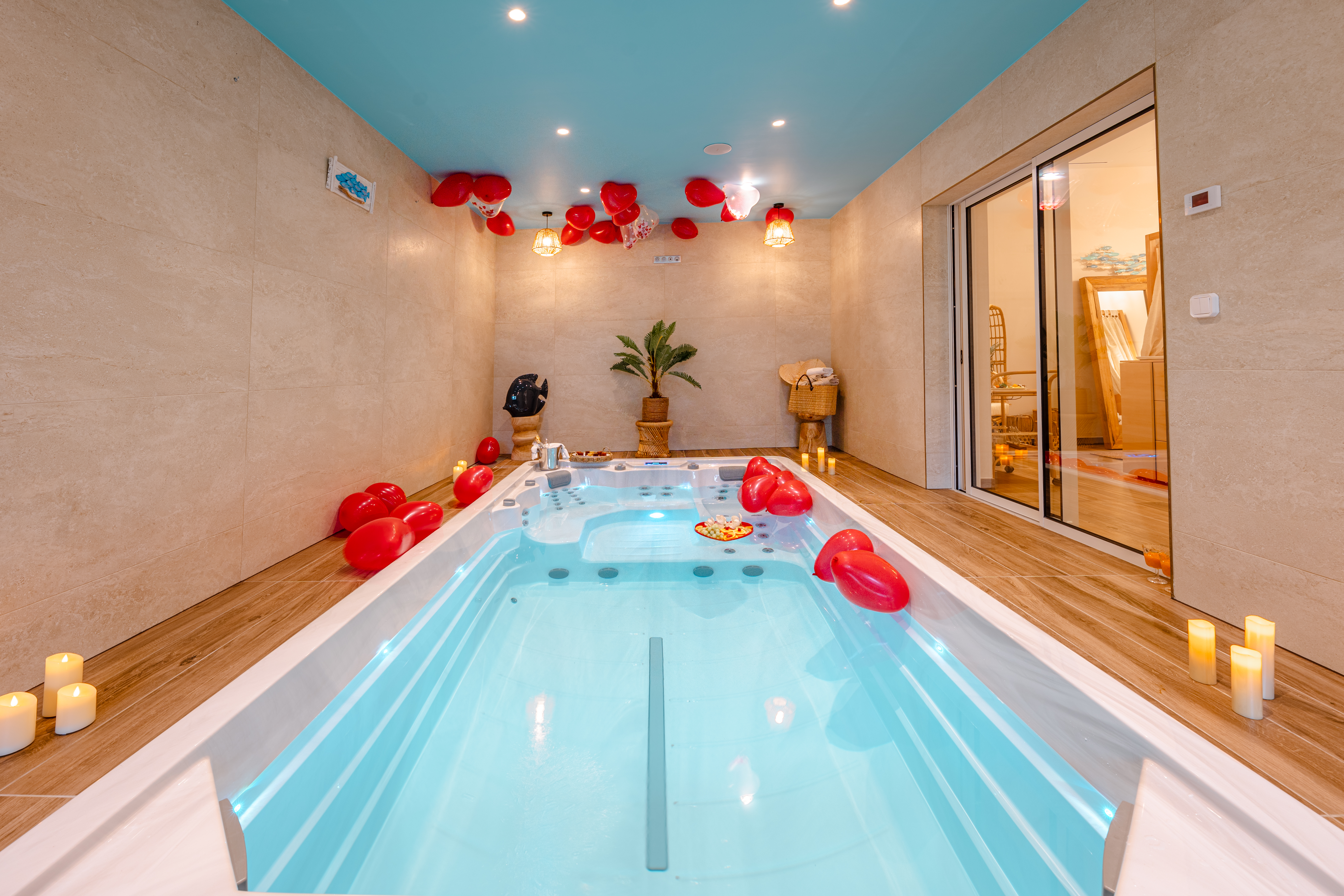 Suite Le Pilotis — Expérience Exclusive avec Spa de Nage & Univers Privatif à Mouroux
