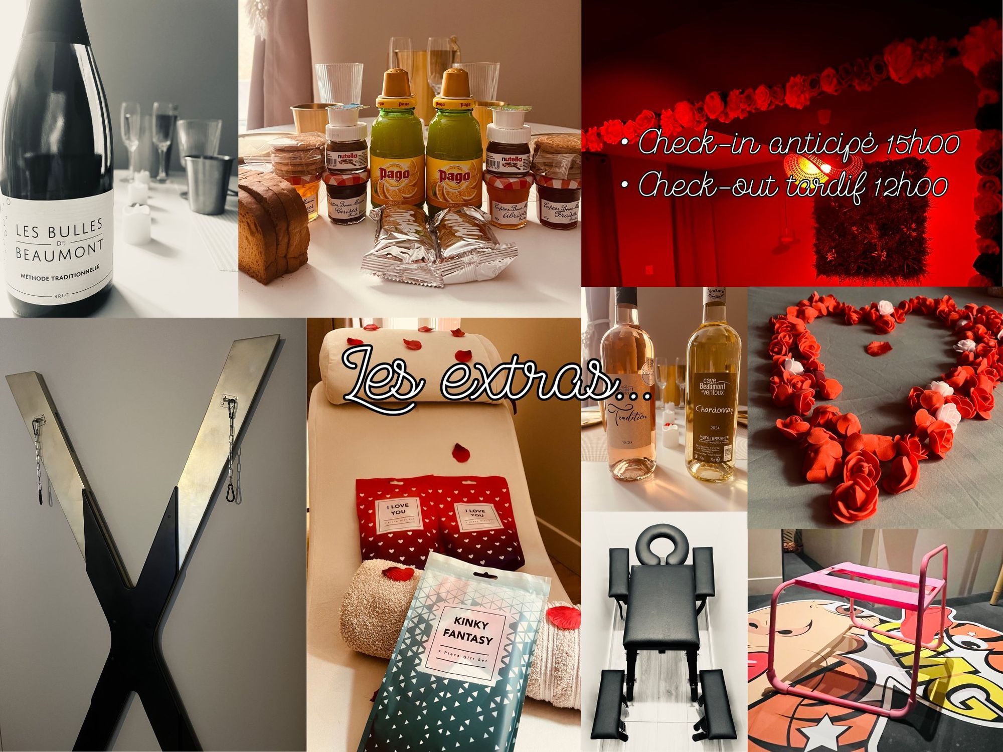 Amour & Bulles — Love Room Premium à Valence | Balnéo, Tantra & Univers Coquin à Bourg-lès-Valence