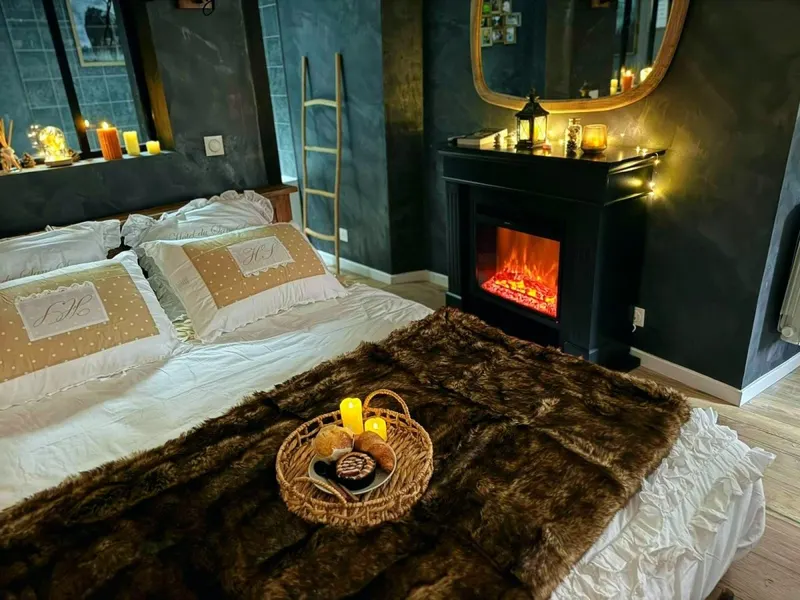 Chalet Romantique Spa & Ciné Privé à Amiens