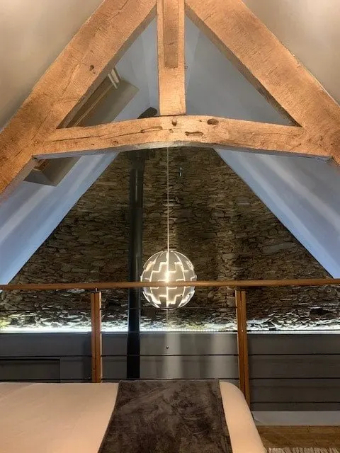 La Petite Maison — Balnéo double et poêle à bois près de Nantes à Grandchamp-des-Fontaines