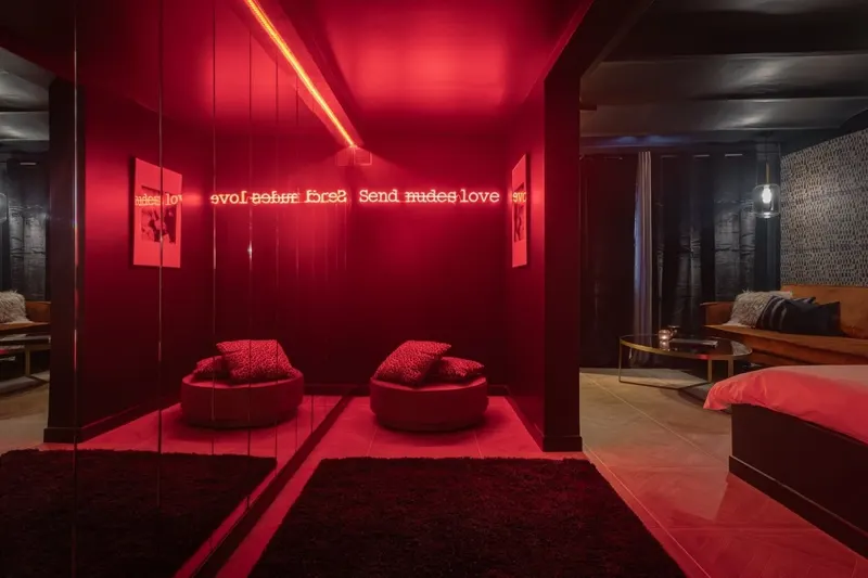 Suite Bandara à Marseille 12e — jacuzzi, jeux de miroirs et king size à Marseille