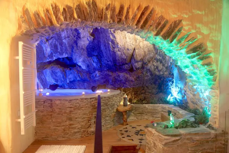 Le Ginkgo à Collioure — Appartement de 90 m² avec spa troglodyte près de la plage à Collioure