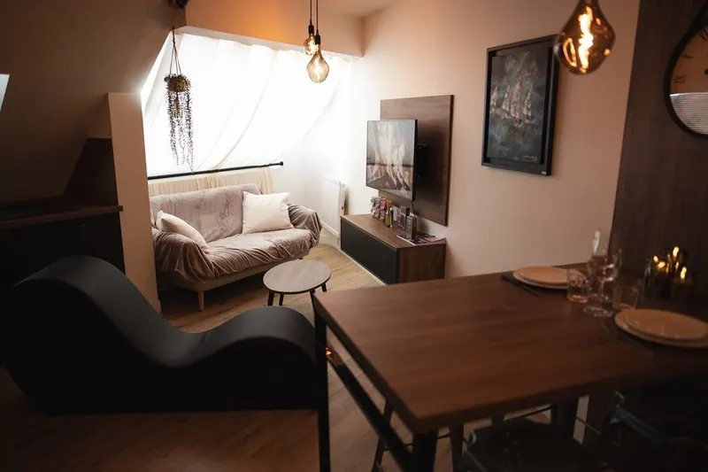 Le Lien à Vannes — appartement avec sauna privé et baignoire près du port à Vannes