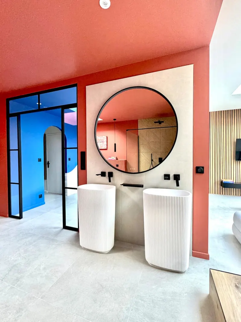 Villa Piedra Terra Cotta à Bruz — 60 m² avec balnéo, sauna infrarouge et jardin à Bruz