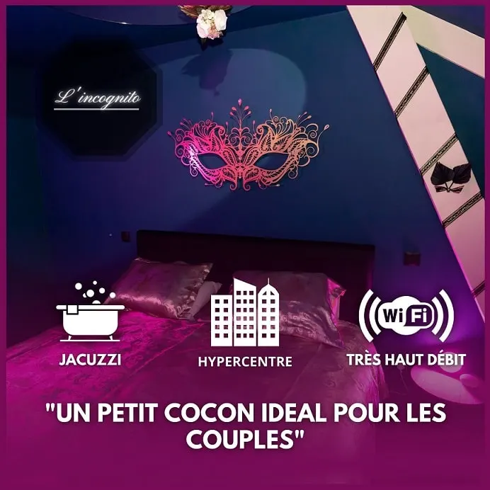 L’Incognito à Saumur — Appartement de 63 m² avec jacuzzi place Saint-Pierre à Saumur