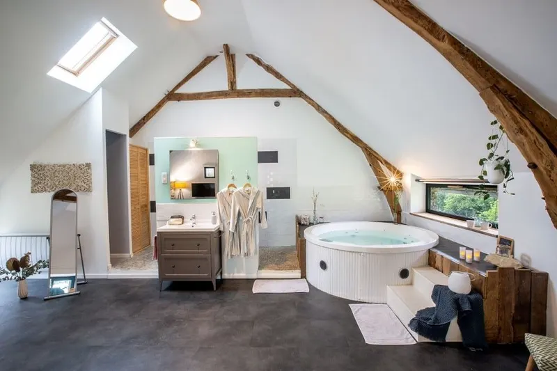 La Suite des Hauts de Bagadou à Martel — 70 m² et jacuzzi intérieur à 37 °C à Martel