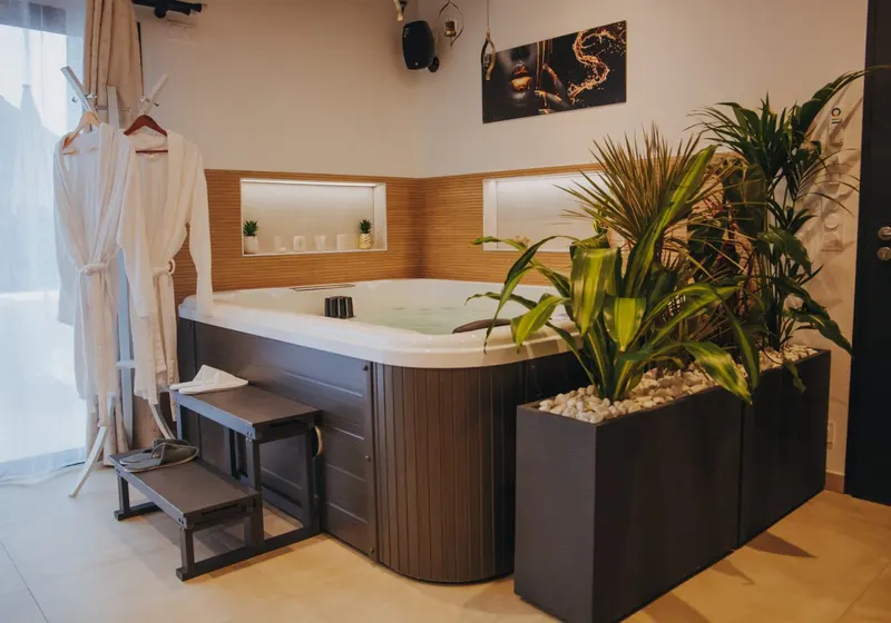 Le Desirella - Suite romantique avec Spa à Camors