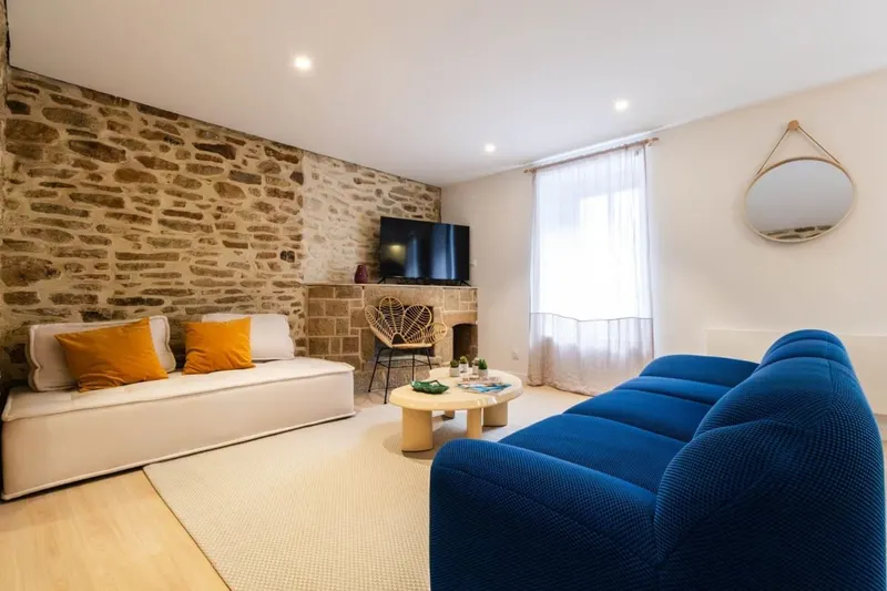 Romance & Évasion — Appartement de 80 m² avec balnéo à Quimper à Quimper