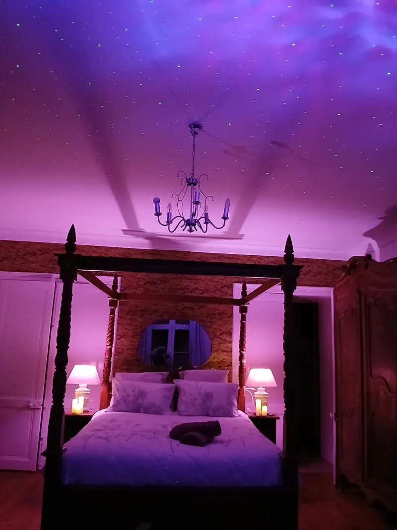 Château de Mons-Boubert — chambre Calèche avec balnéo duo près de la Baie de Somme à Mons-Boubert