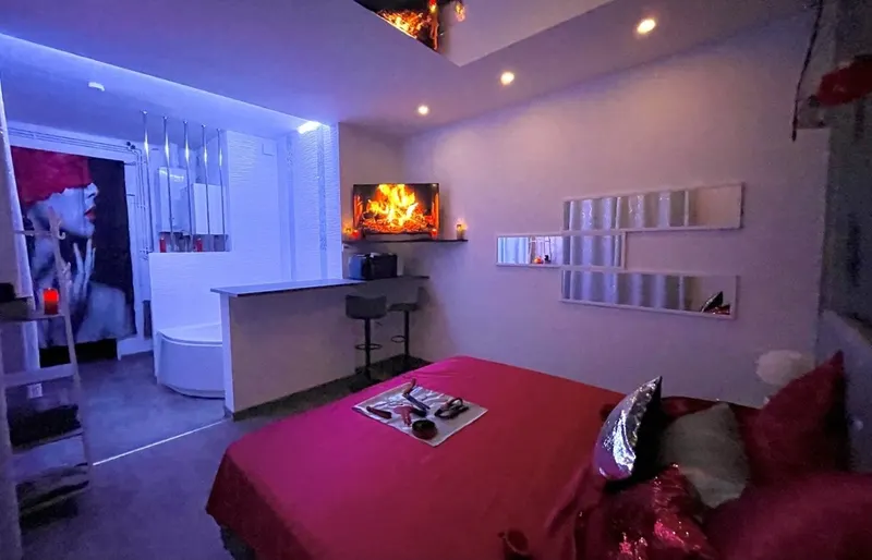 Maison de Monplaisir à Villeurbanne — Jacuzzi et pièce secrète dans 35 m² à Villeurbanne