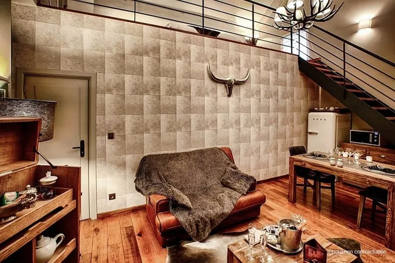 Suite Cocoon à Chaudfontaine — Jacuzzi, hammam et jardin avec sauna à Chaudfontaine