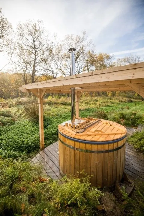 Room8 à Huldenberg — Glamping de luxe et bain nordique en option à Huldenberg