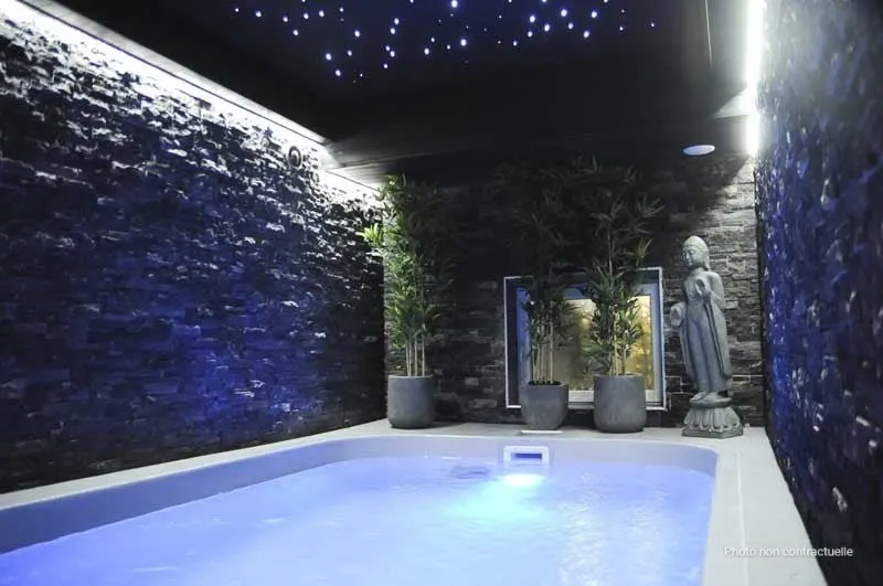 Suite Sultane du Clos des Thermes à Chaudfontaine — Piscine-grotte et wellness de 205 m² à Chaudfontaine