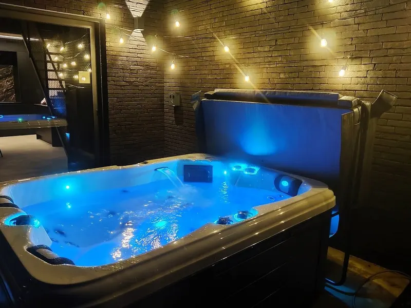 Ogîte à Sart-lez-Spa — 90 m² avec balnéo, jacuzzi extérieur et zone infrarouge à Sart-lez-Spa