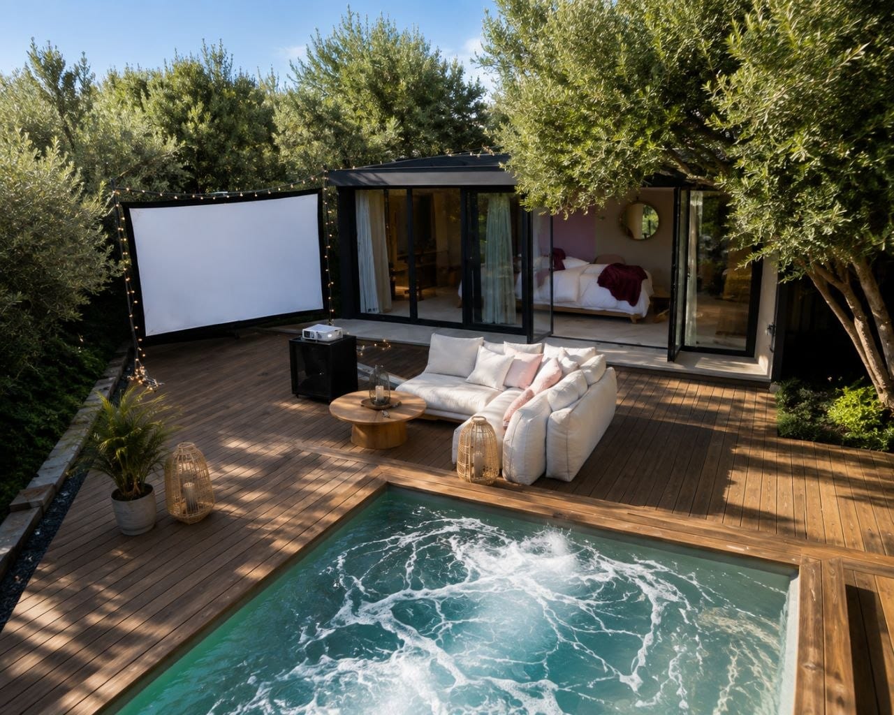 La Ciné Cabane Spa à Aix-en-Provence