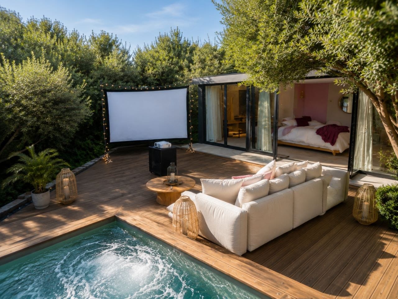 La Ciné Cabane Spa à Aix-en-Provence