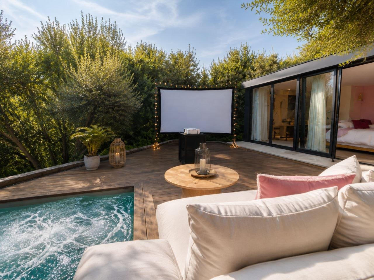 La Ciné Cabane Spa à Aix-en-Provence