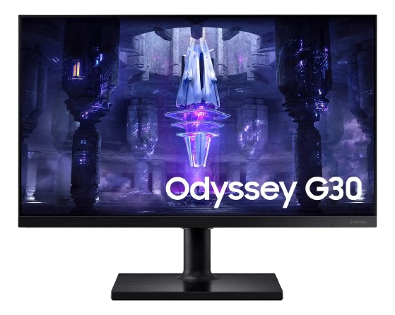 Monitor Samsung Odyssey G30, 24", Painel VA, Full HD, 144Hz, 1ms