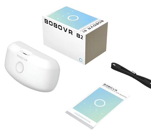 Bobovr B100 Bateria De 10000mah Compatível com BOBOVR E3/S3PRO Branco