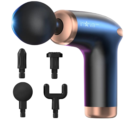 Massageador Pistola Elétrico Profissional, 6velocidades, 3200RPM