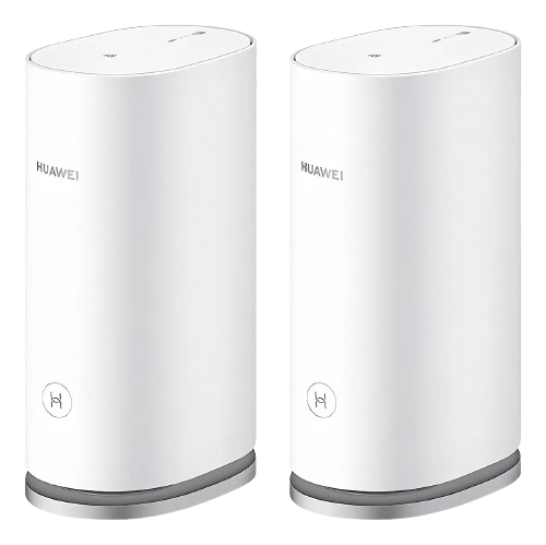 Roteador Wi-fi 6 Plus Huawei Ws8100 Sistema Mesh 3 Gigabit Ax3000 Pack com 2 Unidades Cor Branco