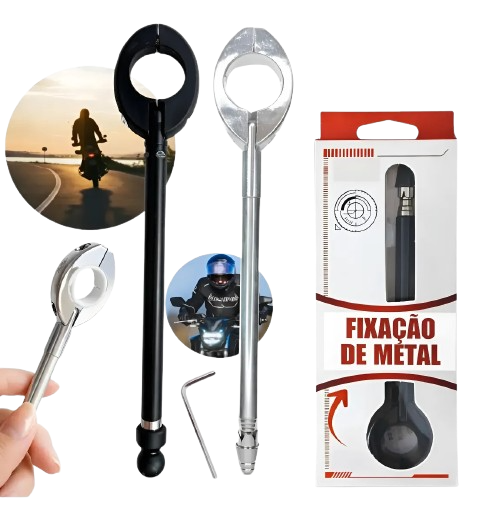 Antena Corta Pipa Antena De Moto Anteninha Estágios Inox