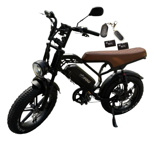 Bicicleta E-bike V40 Pro Inow 1000w Alarme Trava Na Roda Nfc