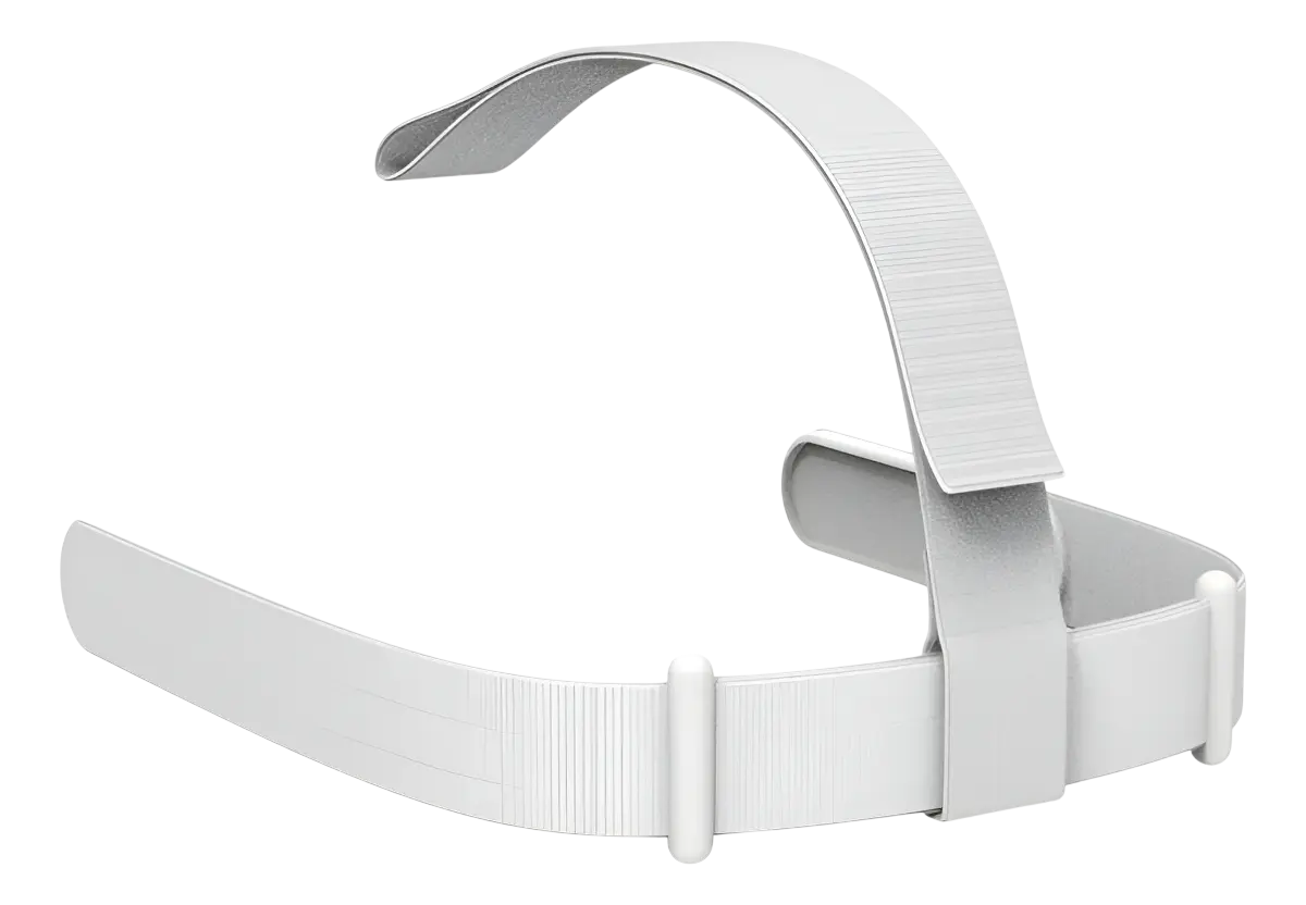 Alça De Reposição Para Oculos Vr Meta Quest 2 Branca Strap