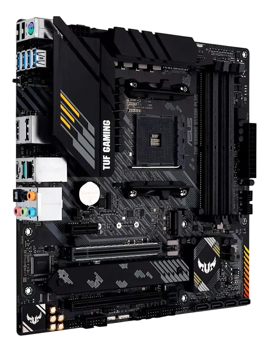 Placa-mãe Asus P/amd Am4 B550m-plus Tuf Gaming 4xddr4 Matx