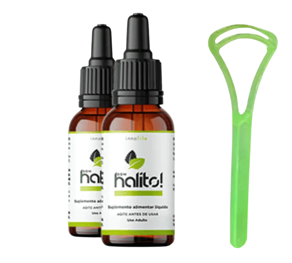 2x Detox Bucal - Bom Hálito - Inno Life + Brinde