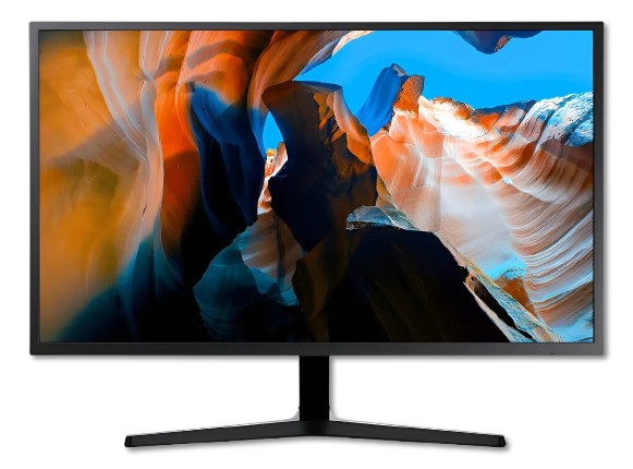 Monitor Profissional Samsung 32' Uj59 Led 4k Uhd Va Freesync Cor Preto