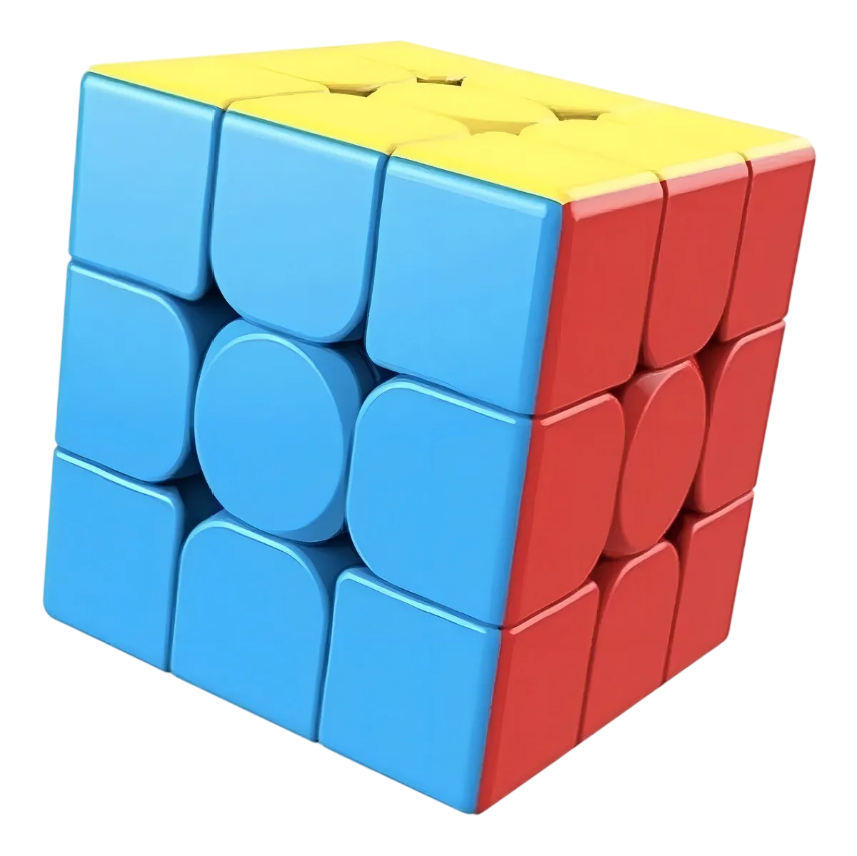 Cubo mágico Profissional 3x3x3 Moyu Cubo Meilong Colorido