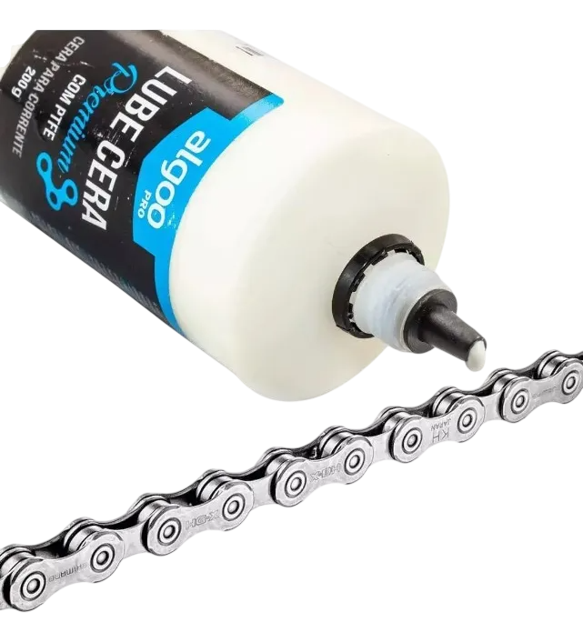 Óleo Lubrificante Cera Corrente Algoo 200ml C/ Ptfe Mtb Bike Promo