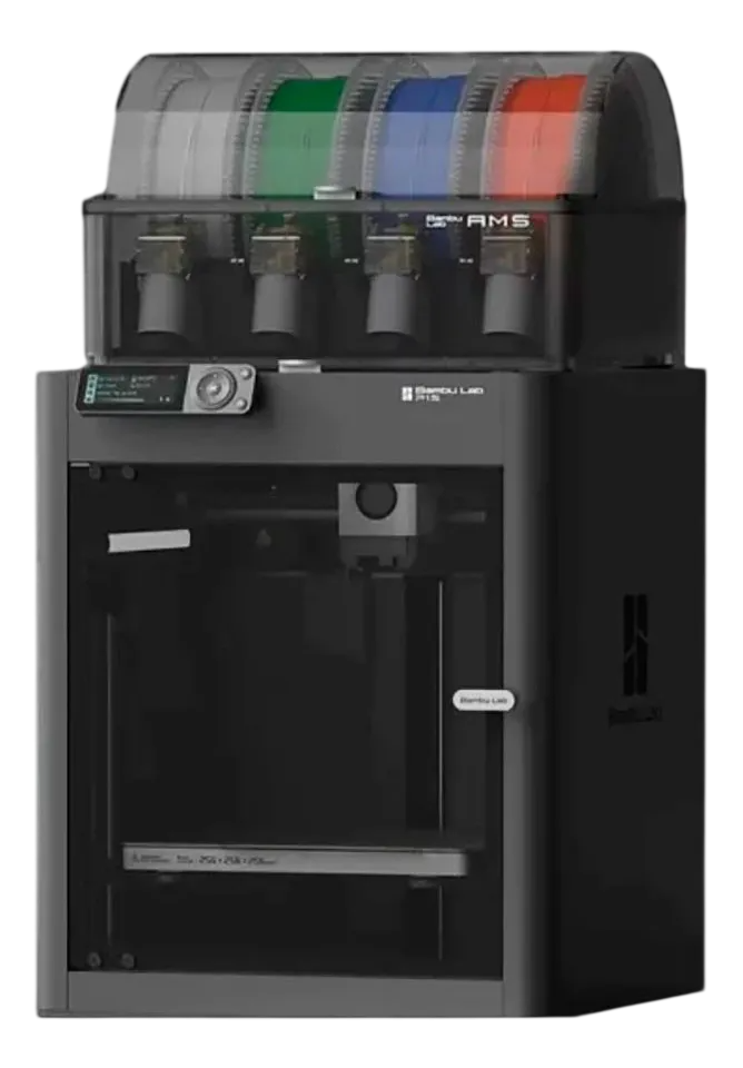 Impressora 3d Bambu Lab P1s Combo Ams Preto Bivolt 127/220v
