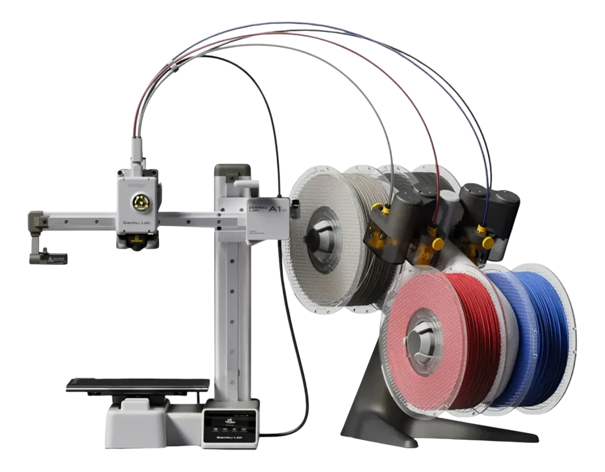 Impressora 3d Bambu Lab A1 Mini Ams Lite 4 Cores Wifi