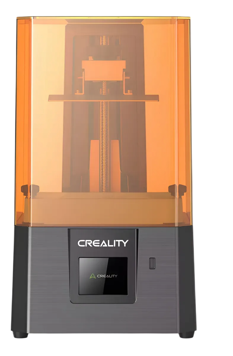 Creality Halot R6 Resina Bivolt Impressora 3d Alta Qualidade Cor Cinza E Laranja 127 220v