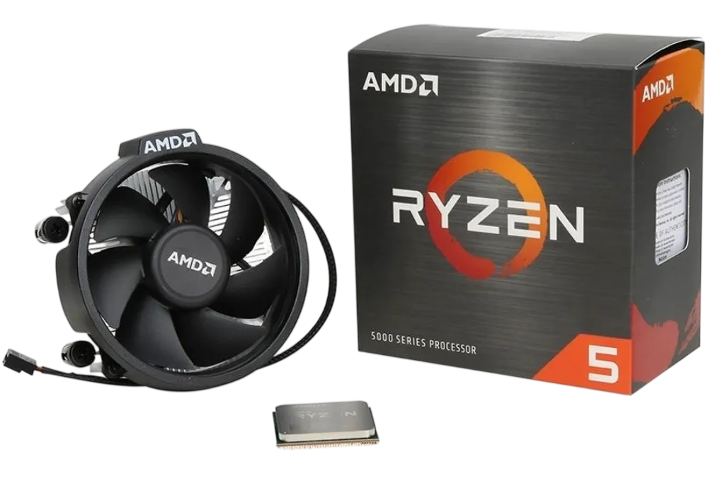 Processador AMD Ryzen 5 5500 3.6GHz 4.2GHz Max Turbo Cache 16MB AM4 Sem Vídeo