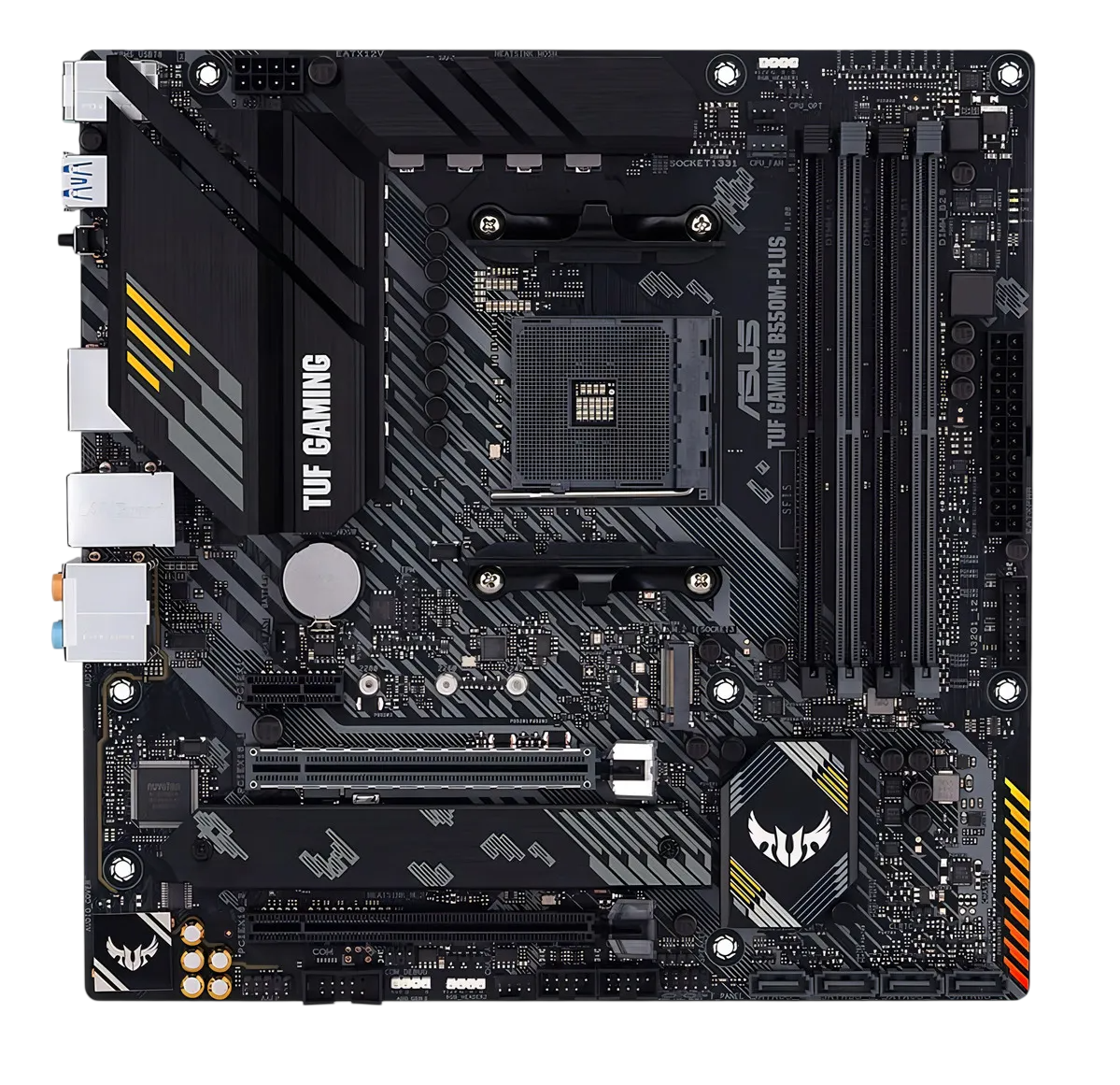 Placa-mãe Asus P/amd Am4 B550m-plus Tuf Gaming 4xddr4 Matx