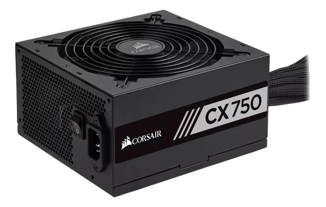 Fonte Corsair Cx750 750w 80 Plus Bronze - Cp-9020279-br Cor Preto