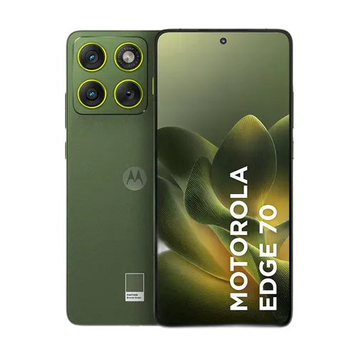 Smartphone Motorola Edge 70 5g - 512gb 24gb (12gb Ram + 12gb Ram Boost), Ultrafino, 3 Cameras 50mp, Tela 1.5k Extreme Amoled 120hz - Bronze Green