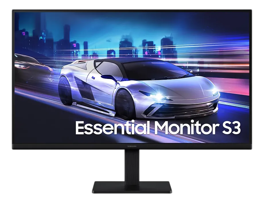 Monitor Gamer Samsung Essential S3, 24" FHD, 120 Hz, HDMI, Preto