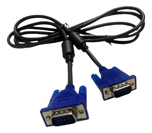 Cabo VGA de 1.5m para Monitor e Projetor Full HD
