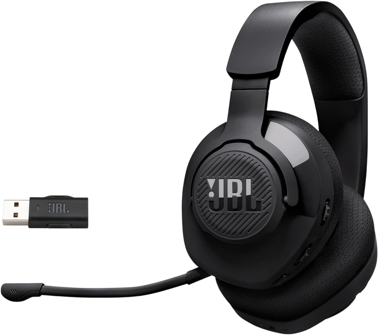 JBL, Fone de Ouvido Com Fio, Quantum 360 Wireless, Headset Gamer, Over Ear, Microfone Removível - Preto