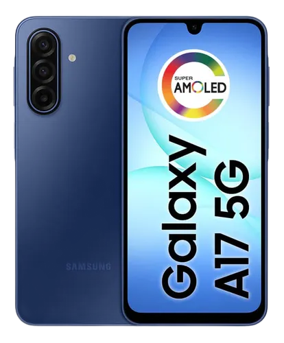 Celular Samsung Galaxy A17 5g Com Ia, 128gb, 4gb Ram, Câm De 50mp, Tela De 6.7 , Nfc, Ip54 - PRETO