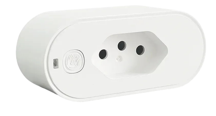 Tomada Inteligente Wi-fi 2.4 GHz 20A 110v/220v Bivolt Branco Cod: 290600017 Neo Avant