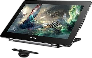 MESA DIGITALIZADORA GT1562-G HUION KAMVAS PLUS - TAMANHO 16", TELA UHD 4K (COR CINZA ESCURO)