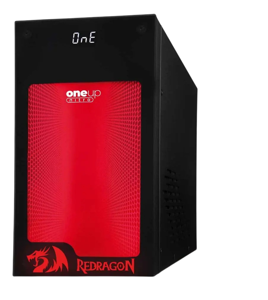 Nobreak Gamer Redragon One Up Nitro TI RGB 2000 VA by Ragtec Entrada 115-220V