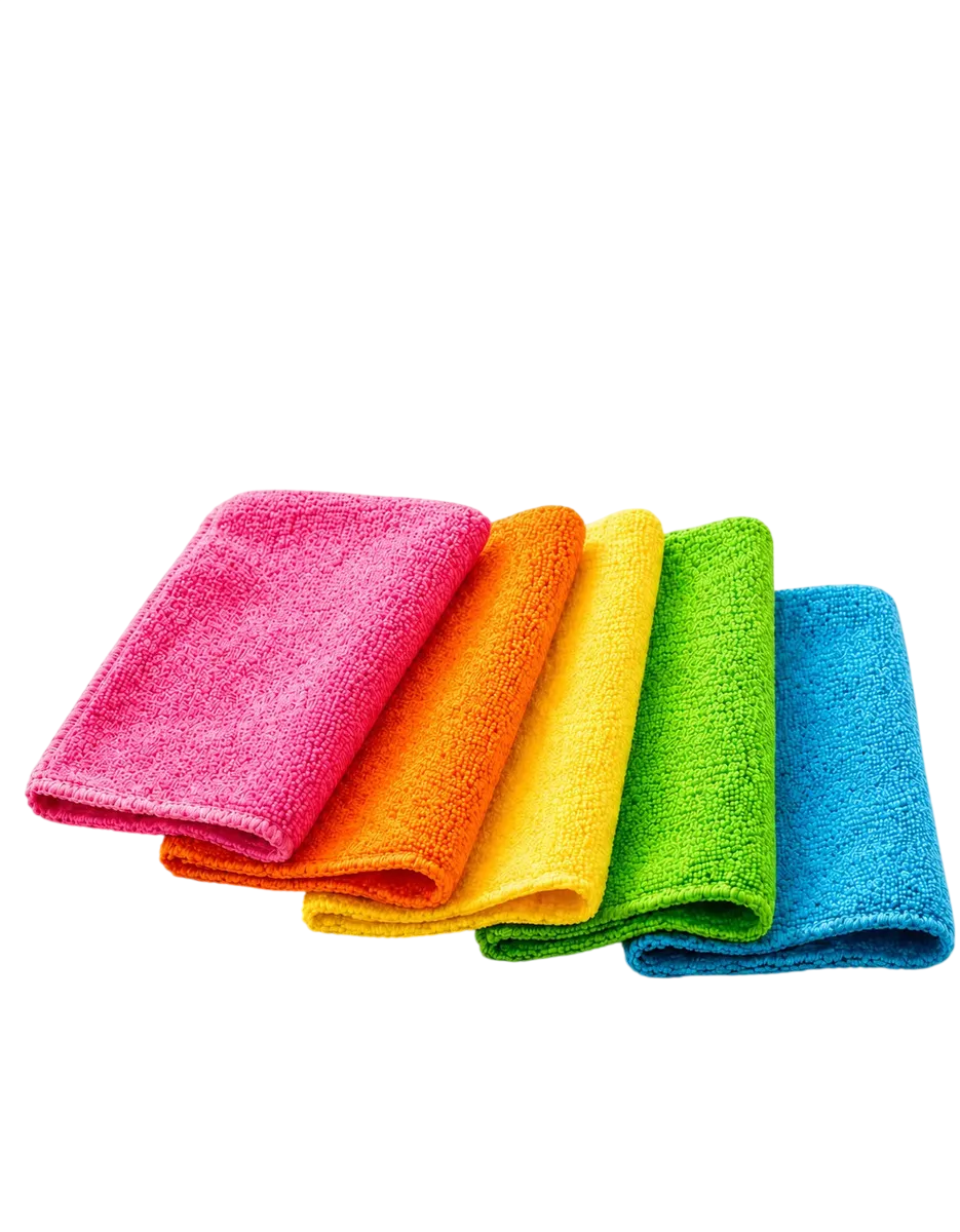 Kit 10 Panos De Microfibra Ultra Absorventes 30 X 30cm Limpeza Automotiva Residencial Sem Riscos Para Carro Vidros Cozinha Móveis Eletrodomésticos Alta Durabilidade - Honey Play Box