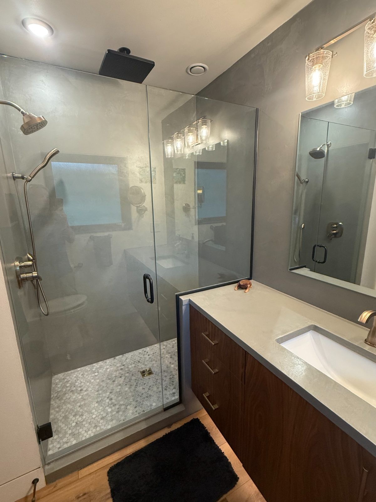 Countertop and Bathtub repair and refinish project by Costless Repair and Refinish