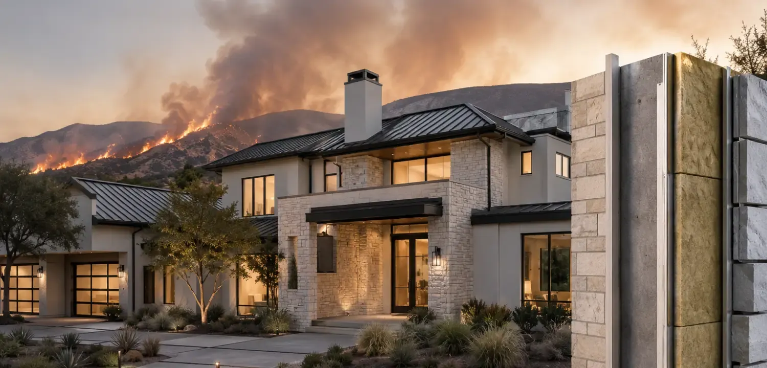7 Fire-Resistant Construction Methods for Luxury Homes in Texas